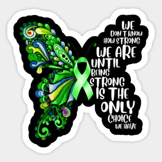Butterfly Mental Health Ribbon Awareness Mental Health Awareness